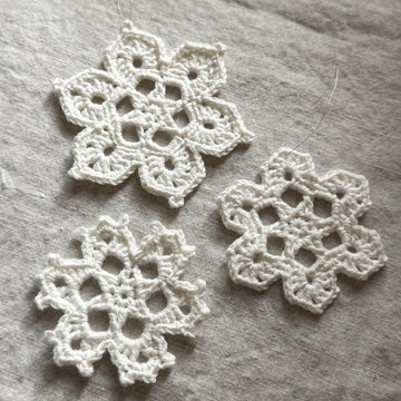Snowflake Ornament Trio
