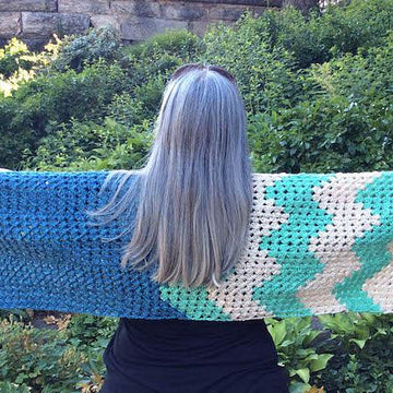 Granny Chevron Wrap