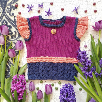 Spring Bloom girl or boy vest