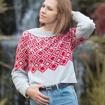 Diamond Groove Sweater