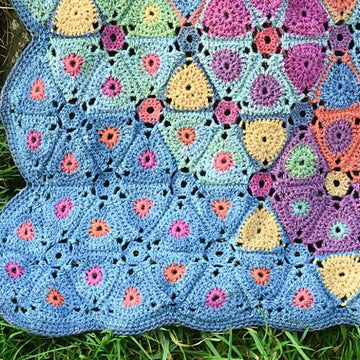 Kaleidoscope Afghan/Blanket