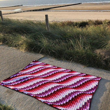 Bargello Blocks Throw