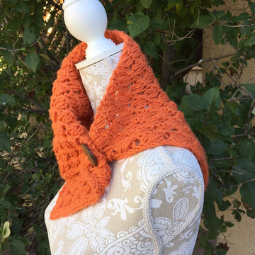 Indian Cross Stitch Cowl