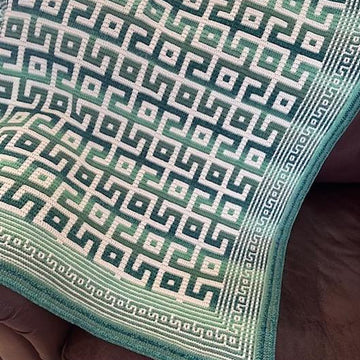 Square Route Blanket Mosaic