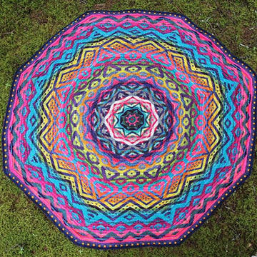Mardi Gras DK Blanket