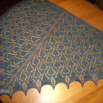 Raindrop Shawl
