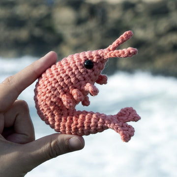 Amigurumi No-Sew Shrimp
