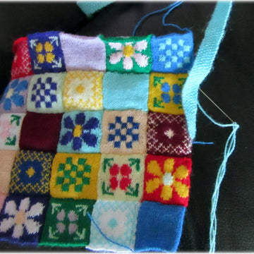 1:12th scale summer picnic blanket