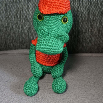 Häkelanleitung für das Krokodil Croco