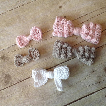 Crochet Bow Pattern Pack