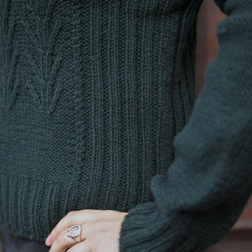 Makalu Twisted Stitch Pullover