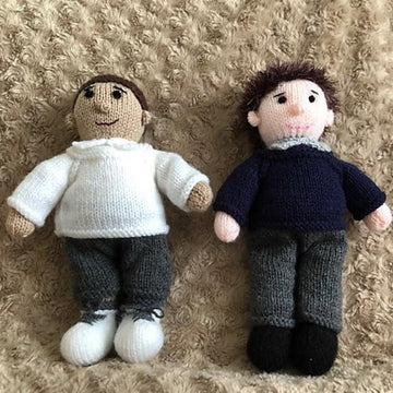 School days Boy & Girl dolls