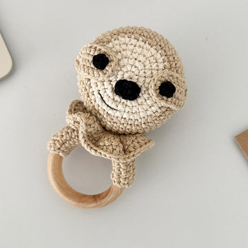 Sloth Baby Lovey Blanket & Rattle Crochet Pattern PDF – Cute Stuffed Toy Tutorial