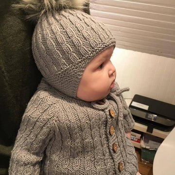 Lea Leo baby cardigan