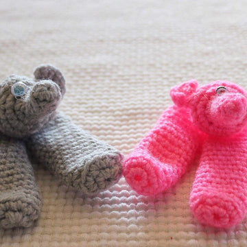 Elephant Finger Puppet