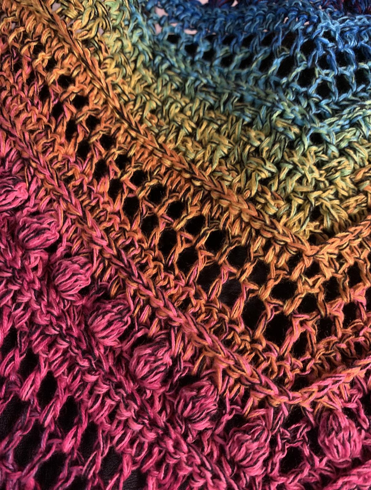Star Shaped Scarf "Persephone"