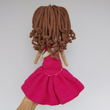 Crochet doll pattern amigurumi, Crochet doll with clothes pattern, Astrid doll (English, Deutsch, Français)