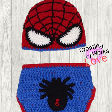 Comic Baby Diaper Cover Set