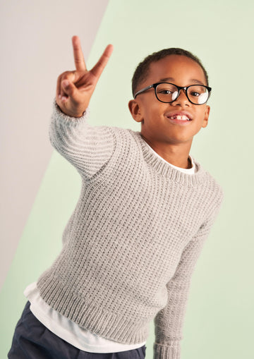 Mini Gandy Sweater in Rowan Alpaca Soft DK PDF