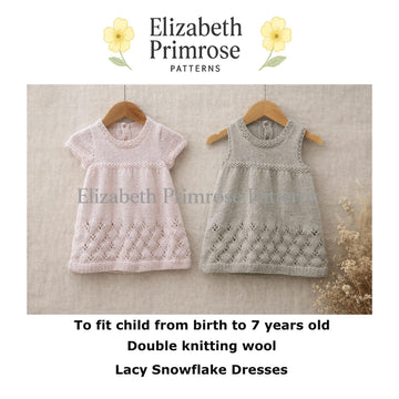 Lacy Snowflake Dresses P121