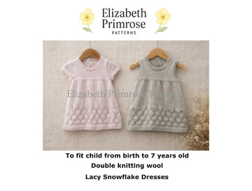Lacy Snowflake Dresses P121