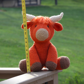 Harry the Highland Cow Amigurumi
