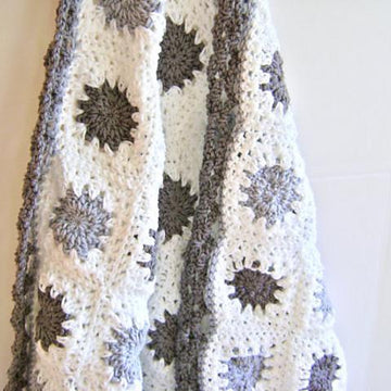 Grey Granny Goodness Blanket