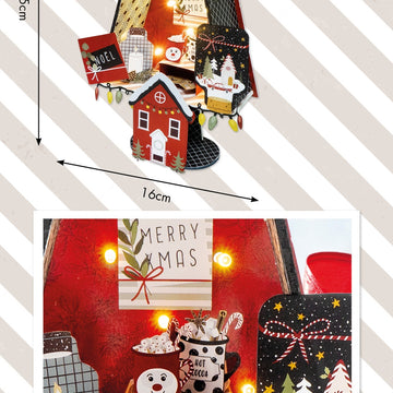 Studio Light Create Your Life MDF Christmas Set - 6.3"X13.75"