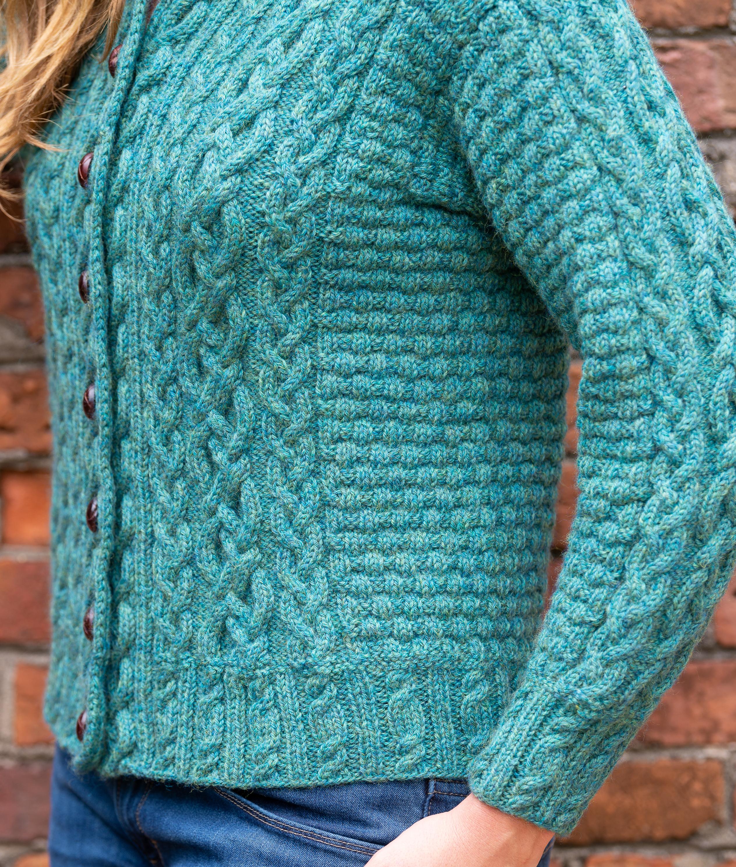 Cabled Cardigan #173