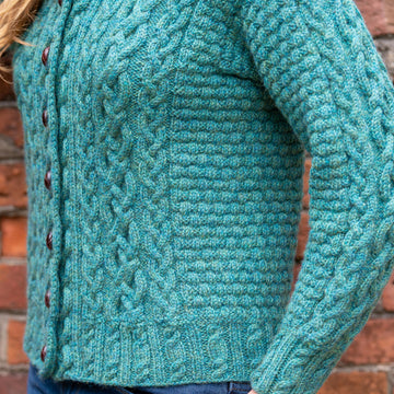 Cabled Cardigan #173