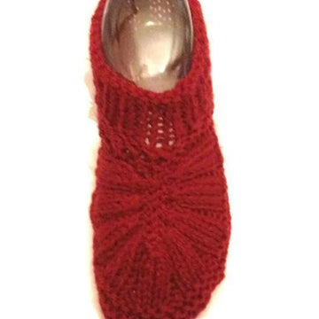 Front Ribbed Slippers