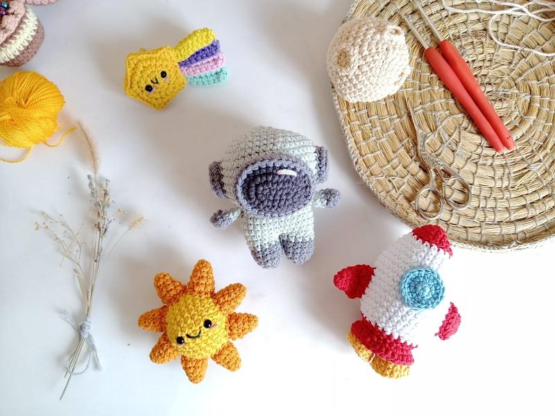 Amigurumi Outser Space set
