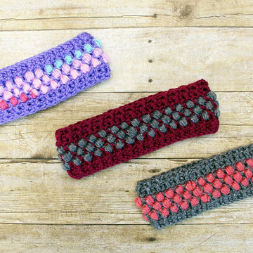 Puff Stitch Ear Warmer