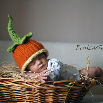 Pumpkin. New Born Baby Hat