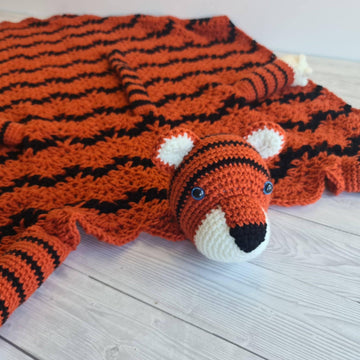 3in1 Jungle Tiger Baby Blanket