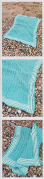 Undulating Rib Blanket