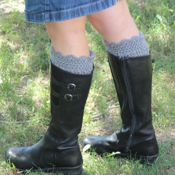 Hannah Crochet Boot Cuffs