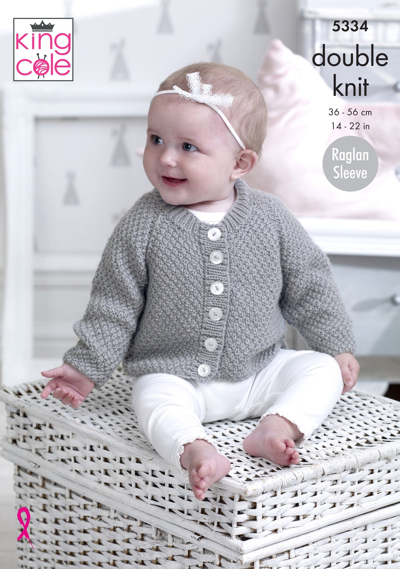 Cardigans & Sweater in Comfort DK in King Cole - 5334 - Leaflet