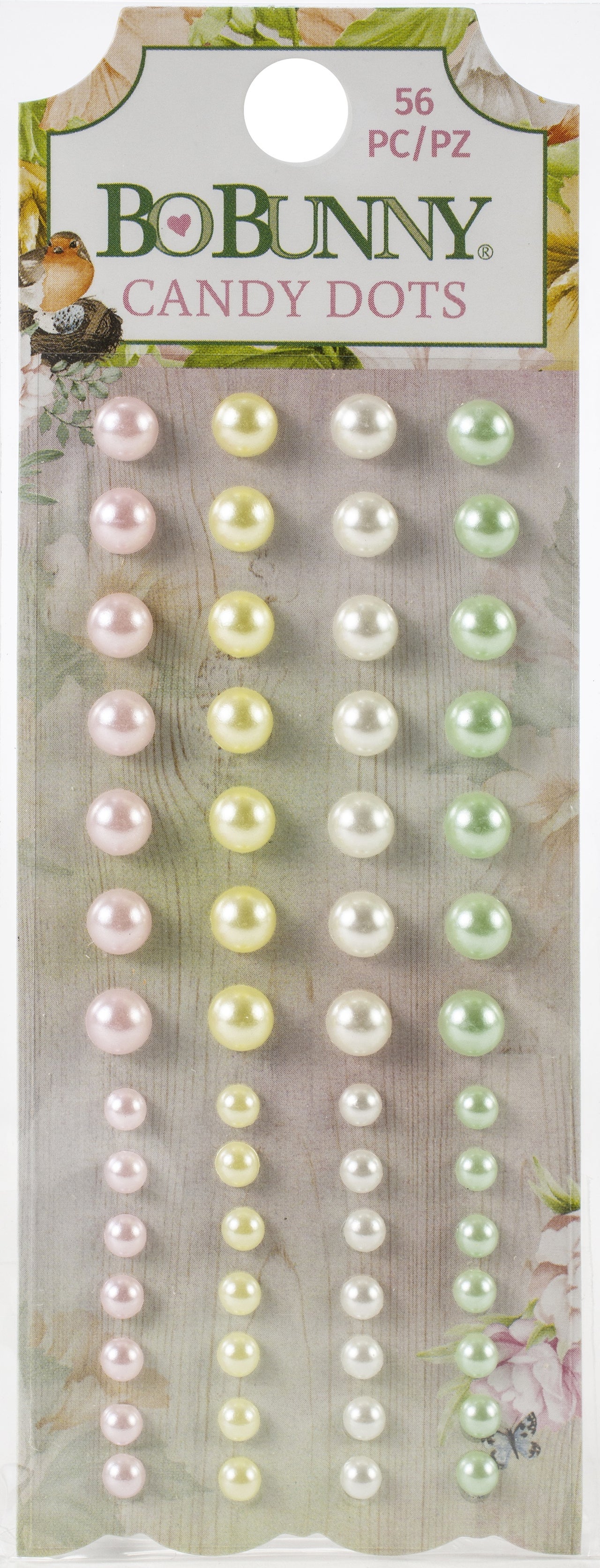 American Crafts Garden Grove Enamel Dots 56/Pkg - 620877