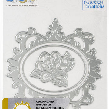 Artdeco Creations Couture Creations Esthetica Cut, Foil & Emboss Nesting Dies - Magnolia Frames