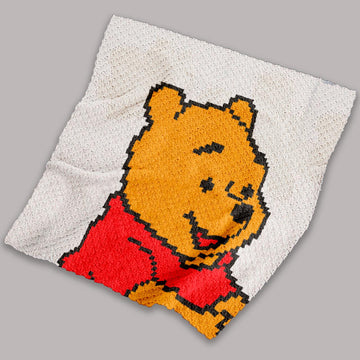 Winnie the Pooh C2C crochet Blanket