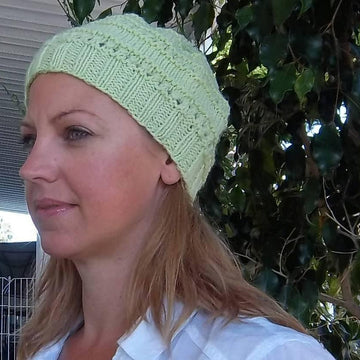 Green Lacy Ridge Hat