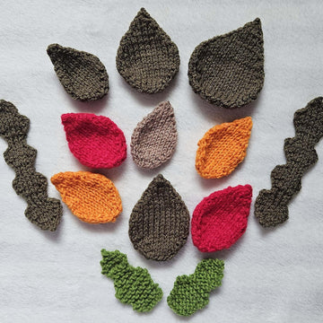 Knitted Leaves