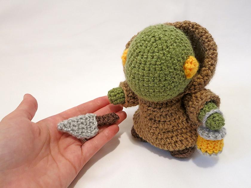 Amigurumi Final Fantasy Tonberry