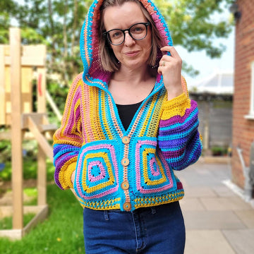 Solid Hexi Cardi