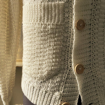 Block Stitch Cardigan