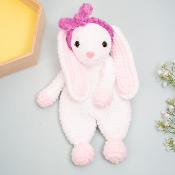 Crochet Bunny Lovey Pattern – Bunny Snuggler Crochet Pattern