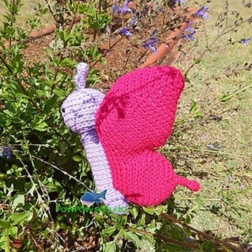 Amigurumi Butterfly Pattern No.61