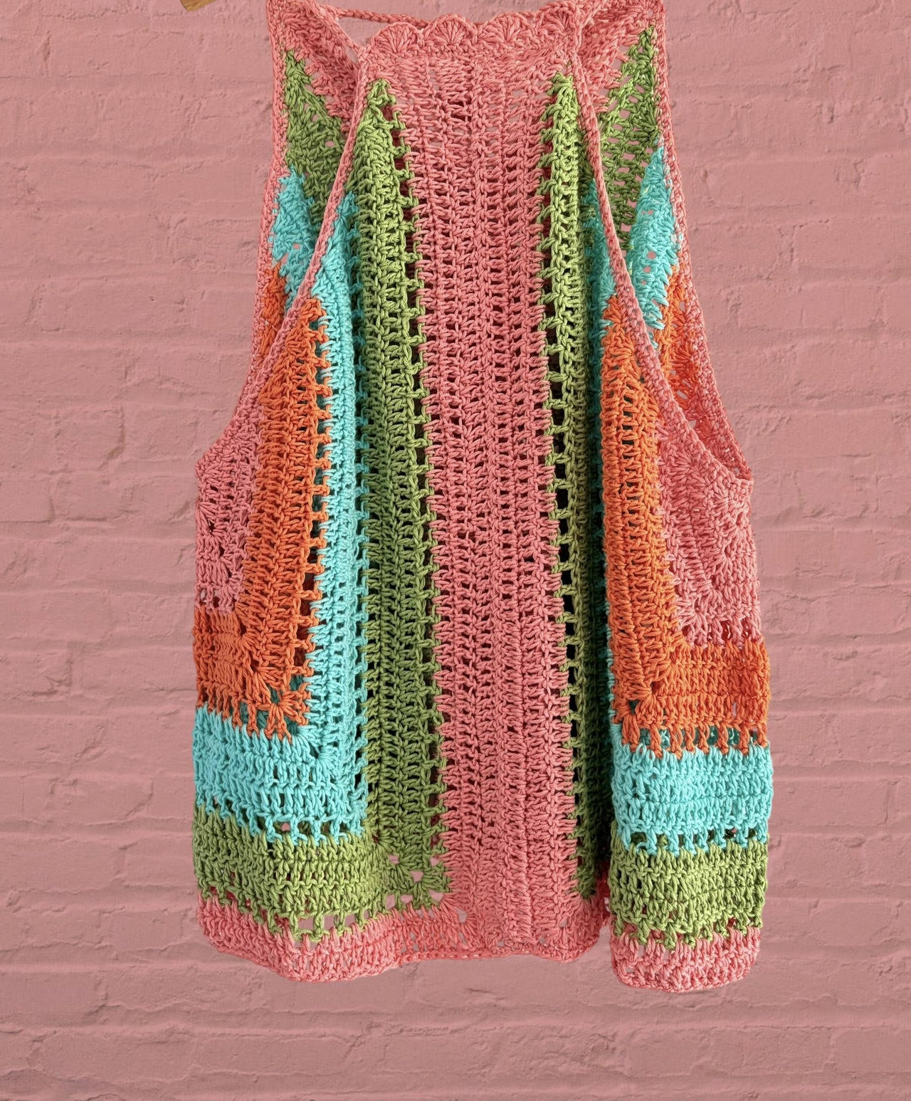 Jasmine Halter Neck Crochet Top