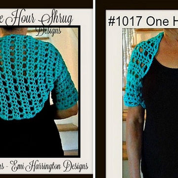 1016- Teal Green Shrug
